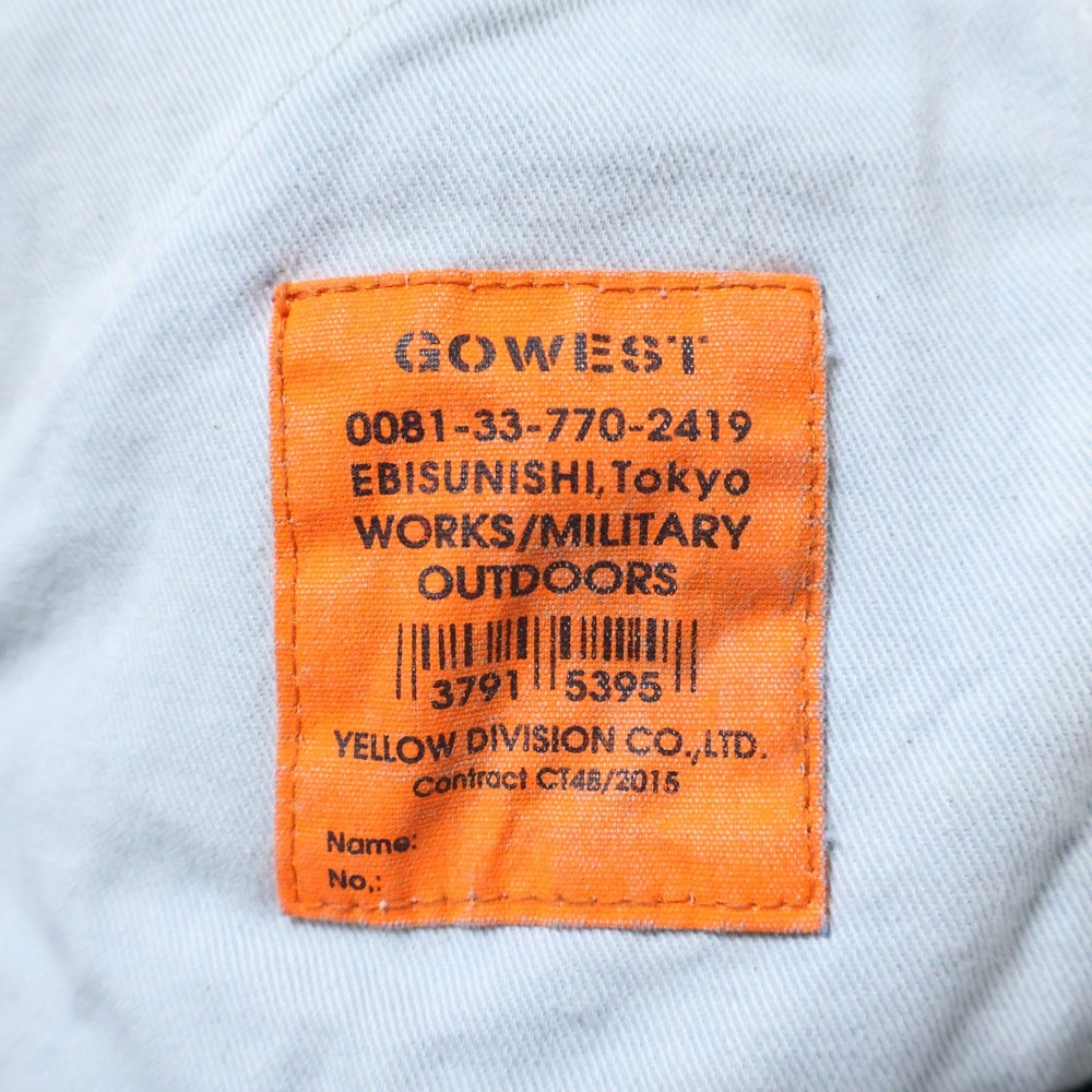 NO BRAND(ノーブランド) GOWEST ゴーウェスト ジップフライ デニムパンツ インディゴ