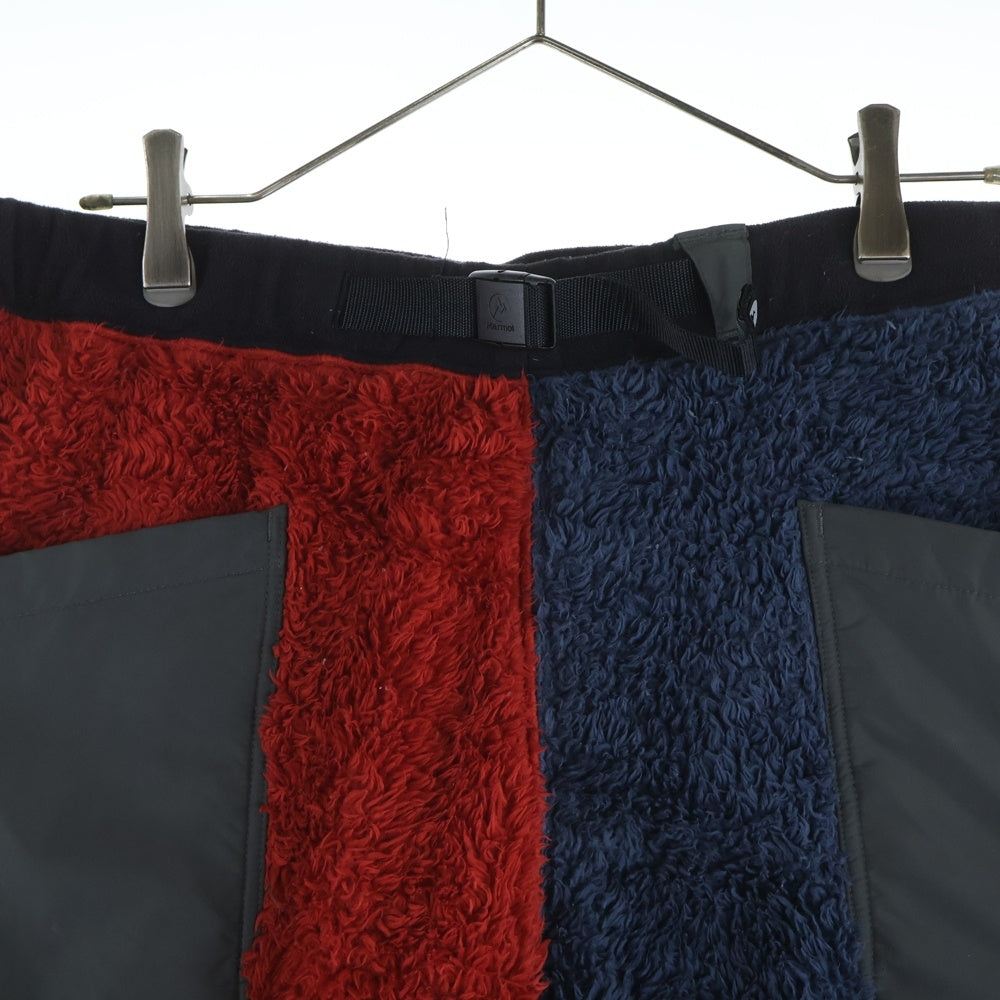 NO BRAND(ノーブランド) Marmot モーマット カラーブロック フリースショーツ ハーフパンツ マルチカラー MJP-F5063