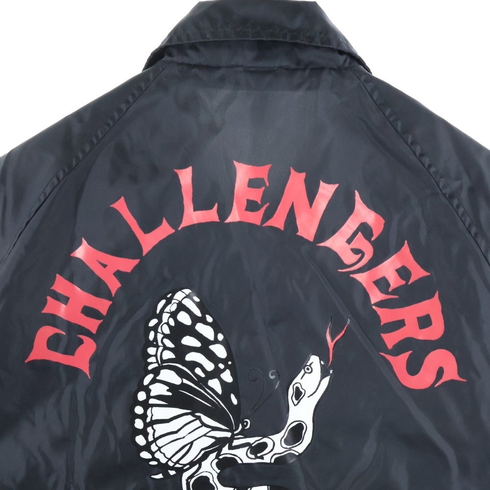 CHALLENGER(チャレンジャー) ×MASH UP COACH JACKET マッシュアップ ナイロン コーチジャケット ブラック