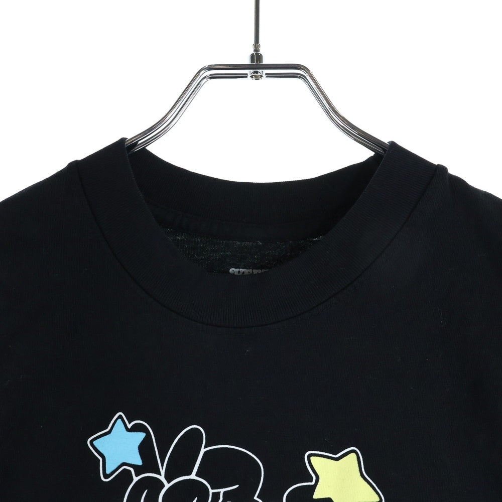 VERDY(ベルディ) ×Complex Miami Vick Tee フロントプリント クルーネック 半袖Tシャツ カットソー ブラック