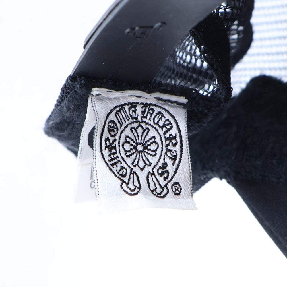 CHROME HEARTS(クロムハーツ) TRUCKER CAP CHパッチメッシュトラッカーキャップ クロスボール付 帽子 ホワイト/ブラック