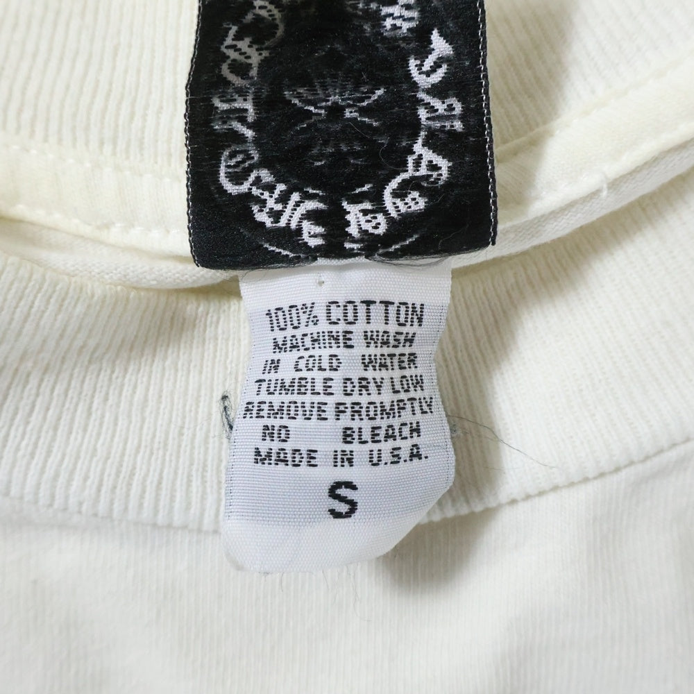 CHROME HEARTS(クロムハーツ) OLD CH L/S T-SHIRT オールド スクロールプリント 長袖Tシャツ ロングスリーブカットソー ホワイト