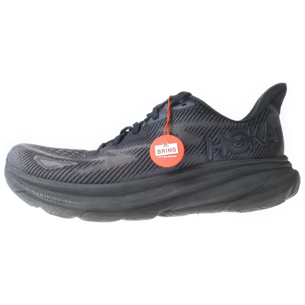 HOKA ONE ONE(ホカオネオネ) M CLIFTON ローカットスニーカー ブラック US8.5D/26.5cm F27222H