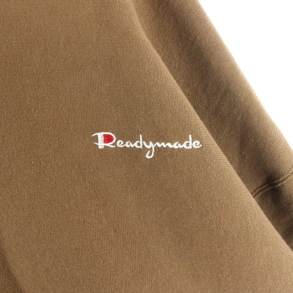 READY MADE(レディメイド) Carnation Exclusive カーネーション バックプリント フーディー プルオーバー スウェットパーカー ブラウン RE-CO-BR-00-00-305