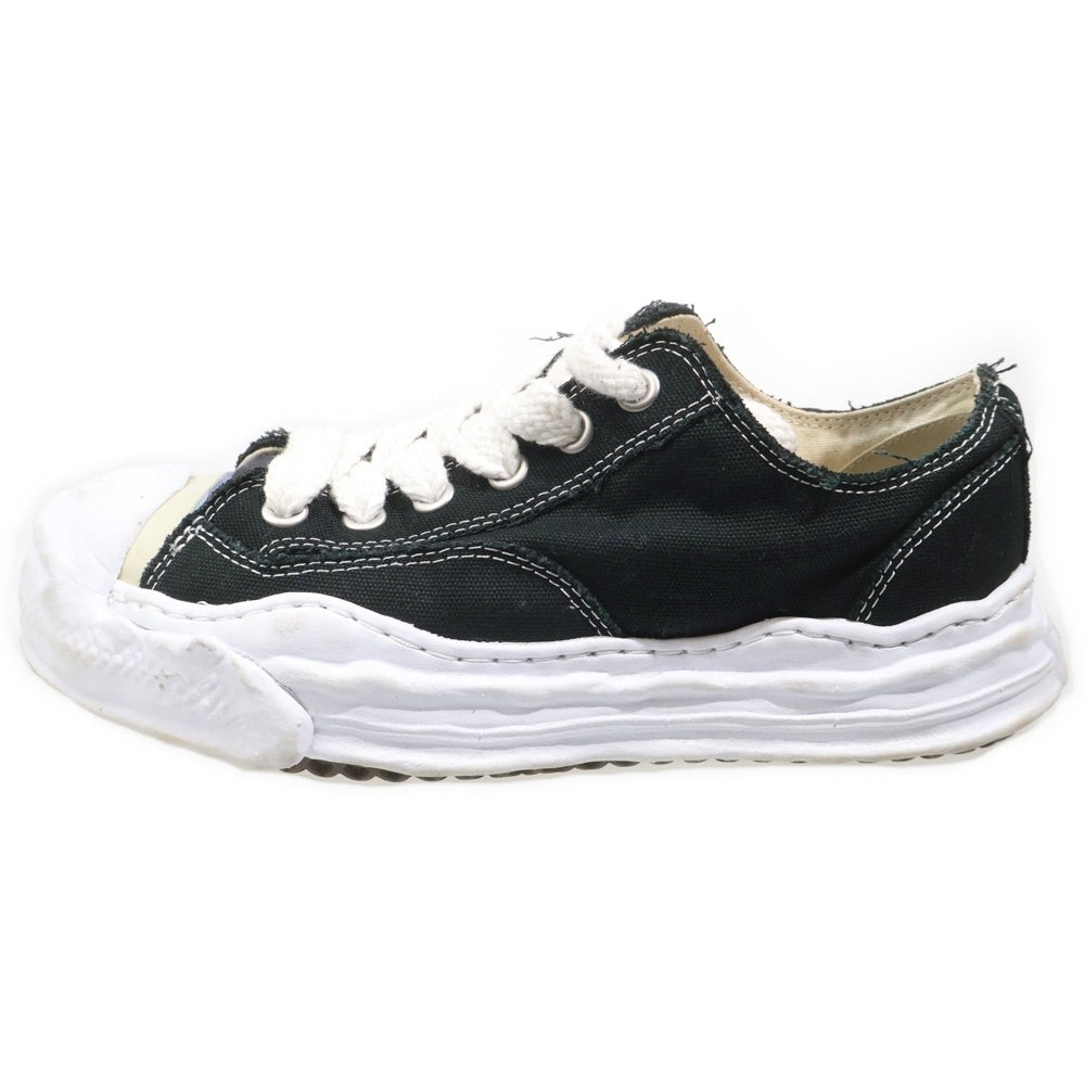 MAISON MIHARAYASUHIRO(メゾンミハラヤスヒロ) ×PHENOMENON HANK フェノメノン ハンク ローカットスニーカー ブラック/ホワイト C08FW709