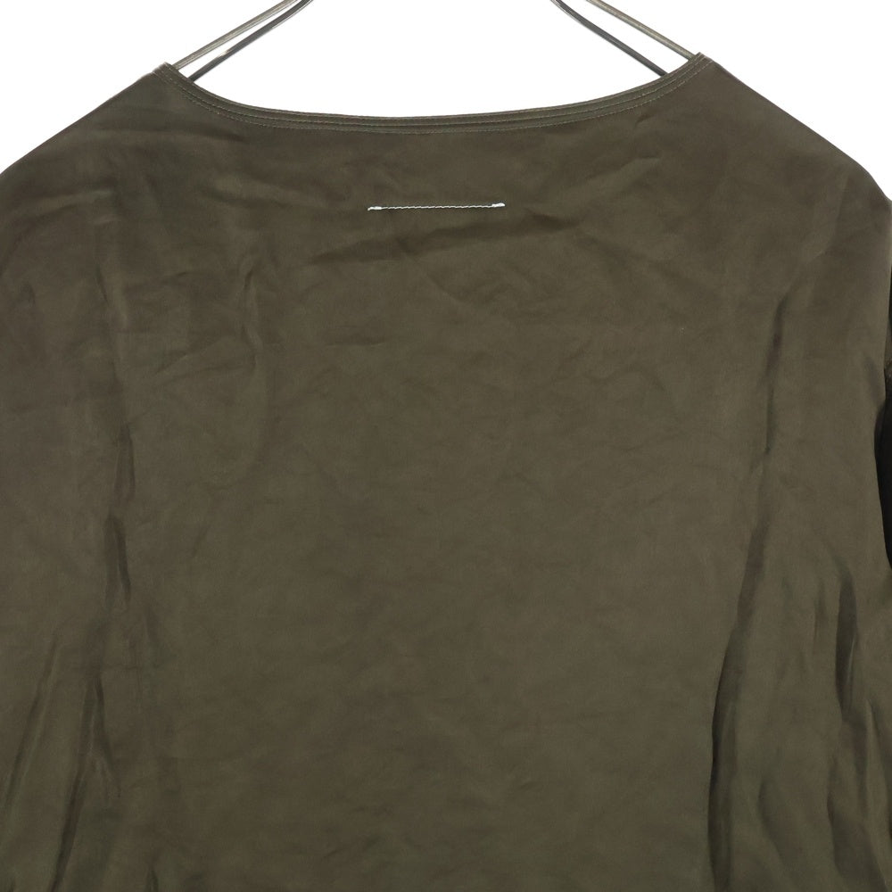 MM6 Maison Margiela(エムエムシックスメゾンマルジェラ) 18SS フレンチスリーブ ワンピース レディース カーキ S52CT0306