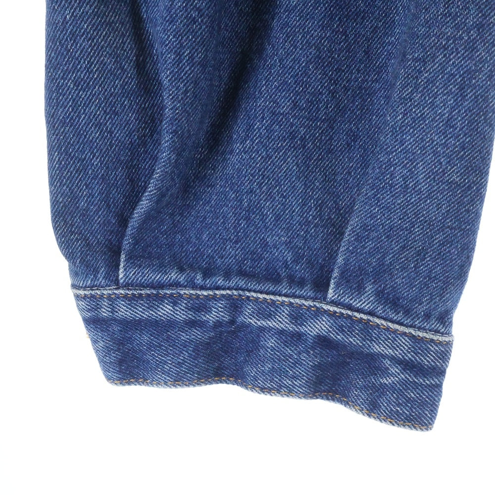 MM6 Maison Margiela(エムエムシックスメゾンマルジェラ) 23SS フラットデザインオーバーサイズドデニムジャケット S52AM0225 インディゴ