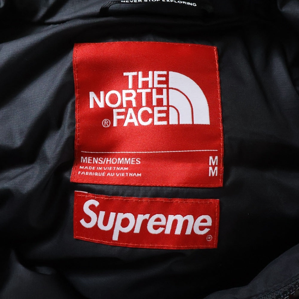 SUPREME(シュプリーム) 22AW × THE NORTH FACE 800-Fill ND52205I ザノースフェイス タイムズスクエア ハーフジップフードプルオーバーダウンジャケット マルチ