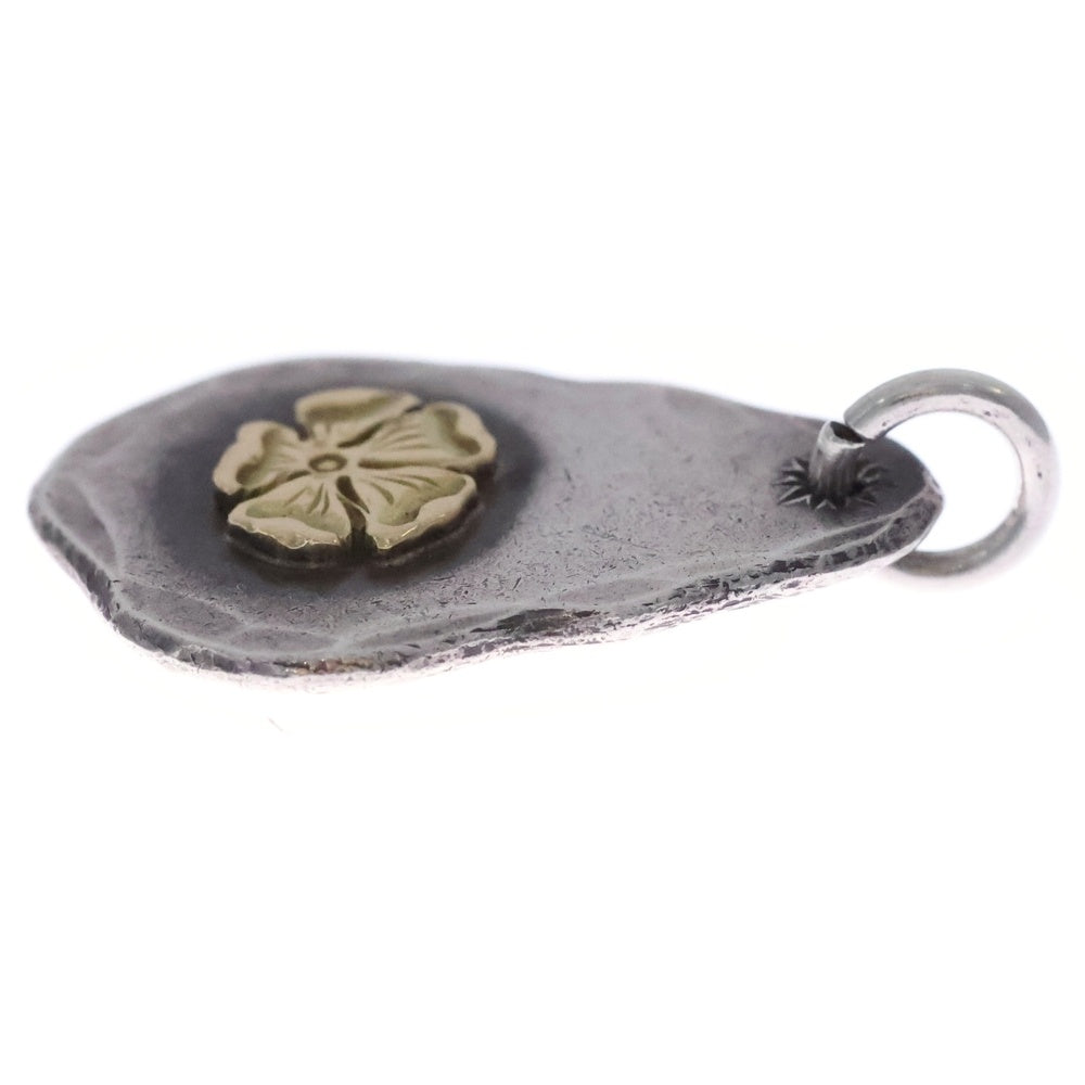 goro's(ゴローズ) ローズ印台メタル ペンダントトップ シルバー/ゴールド BGA083