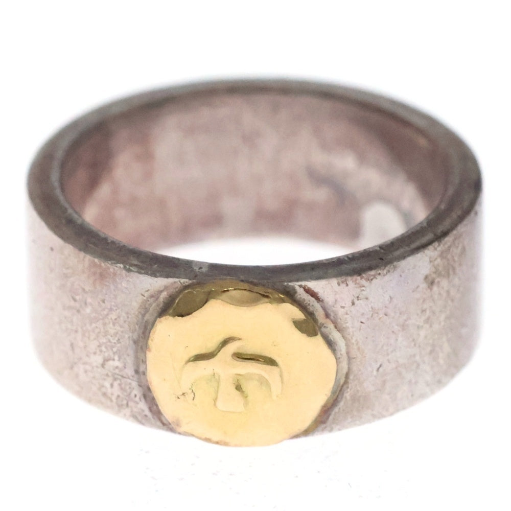 goro's(ゴローズ) 平打ちリング シルバー/ゴールド BGA122