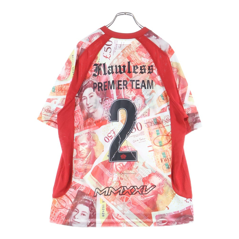 SUPREME(シュプリーム) 25AW Pounds Soccer Jersey パウンズ サッカー ジャージ 半袖シャツ レッド