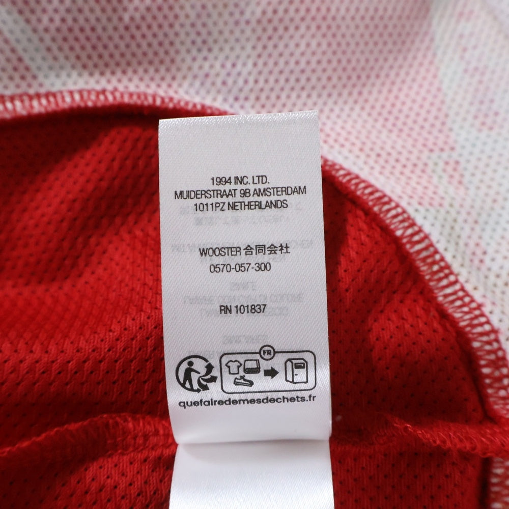 SUPREME(シュプリーム) 25AW Pounds Soccer Jersey パウンズ サッカー ジャージ 半袖シャツ レッド