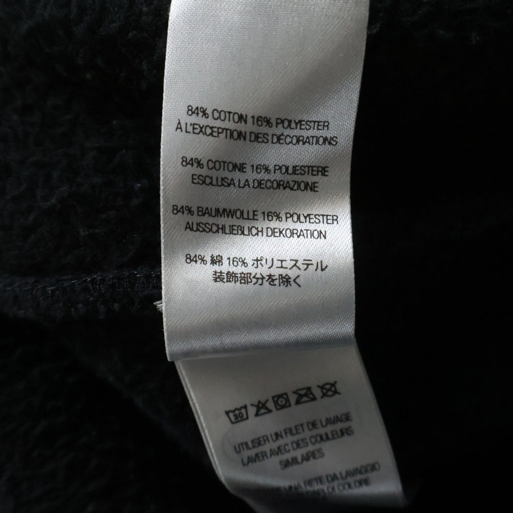 SUPREME(シュプリーム) 24SS Collage Zip Up Hooded Sweatshirt カレッジロゴ総柄 フーデッド ジップアップパーカー ブラック/パープル