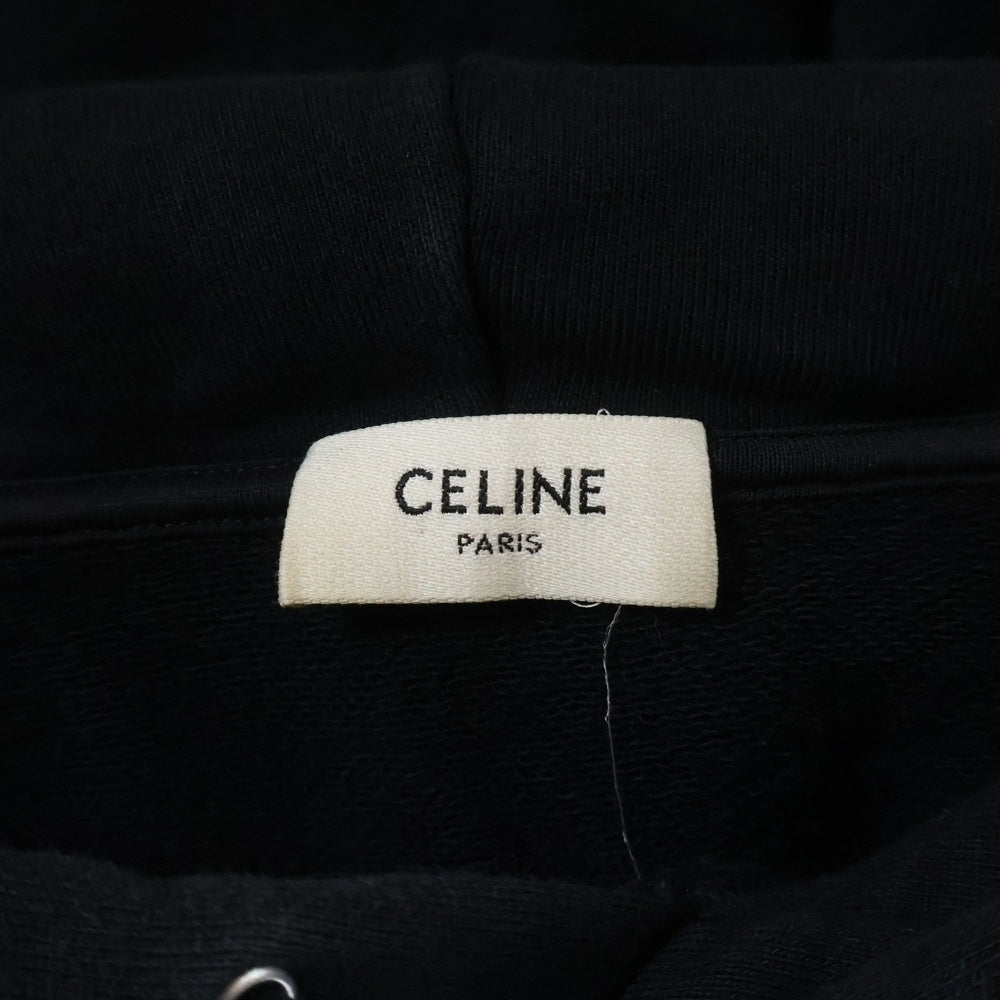 CELINE(セリーヌ) 21SS マウスロゴ フーディー プルオーバー スウェットパーカー ブラック 2Y314052H