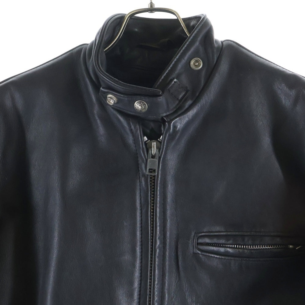 SCHOTT(ショット) 641 ボアライナー付き シングルライダースジャケット ブラック