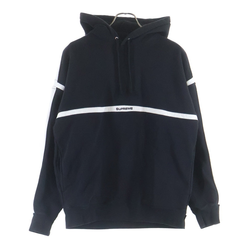 SUPREME(シュプリーム) 20AW Warm Up Hooded Sweatshirt ウォームアップ フーディースウェットシャツ プルオーバーパーカー ブラック