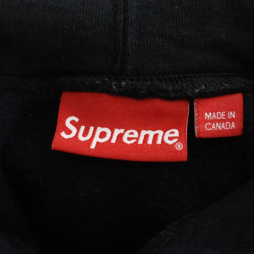 SUPREME(シュプリーム) 20AW Warm Up Hooded Sweatshirt ウォームアップ フーディースウェットシャツ プルオーバーパーカー ブラック