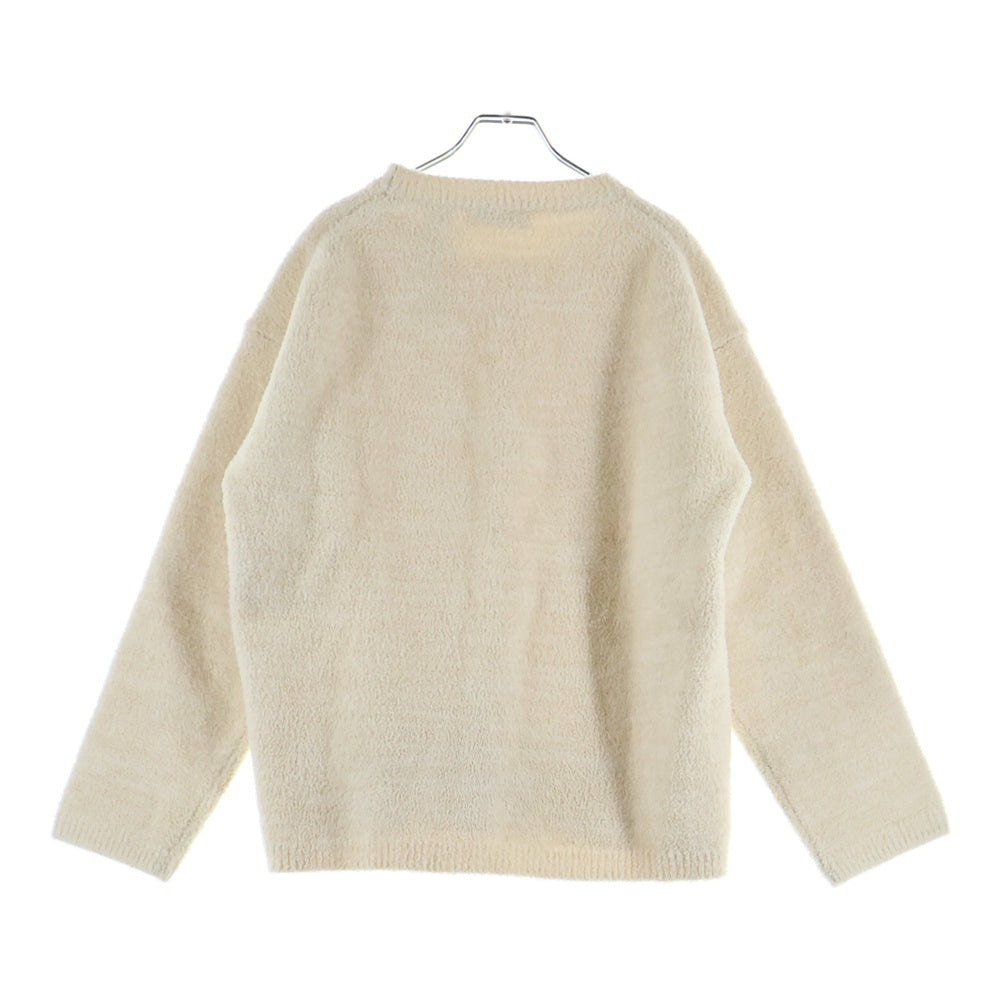 NO BRAND(ノーブランド) ZANKOV ザンコフ クルーネック 長袖ニット セーター アイボリー