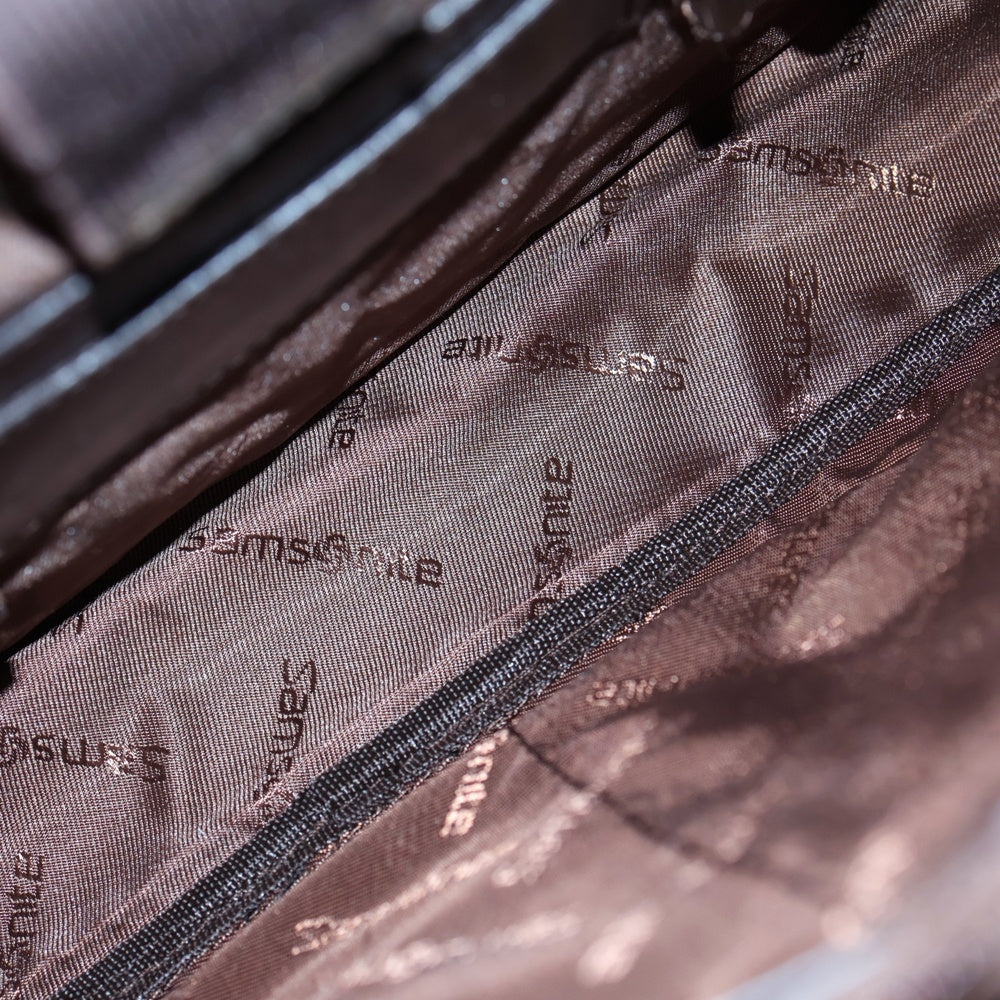 SAMSONITE(サムソナイト) 2WAY レザーブリーフケース ビジネスバッグ ブラウン レディース