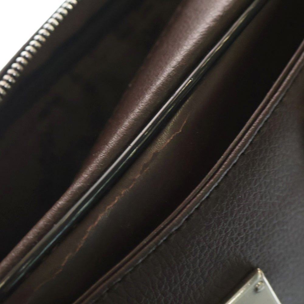 SAMSONITE(サムソナイト) 2WAY レザーブリーフケース ビジネスバッグ ブラウン レディース