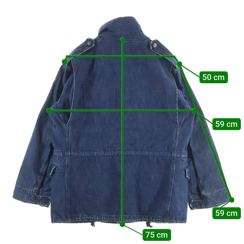 SWAGGER(スワッガー) 90S ライナー付き ジップアップ デニムジャケット インディゴ