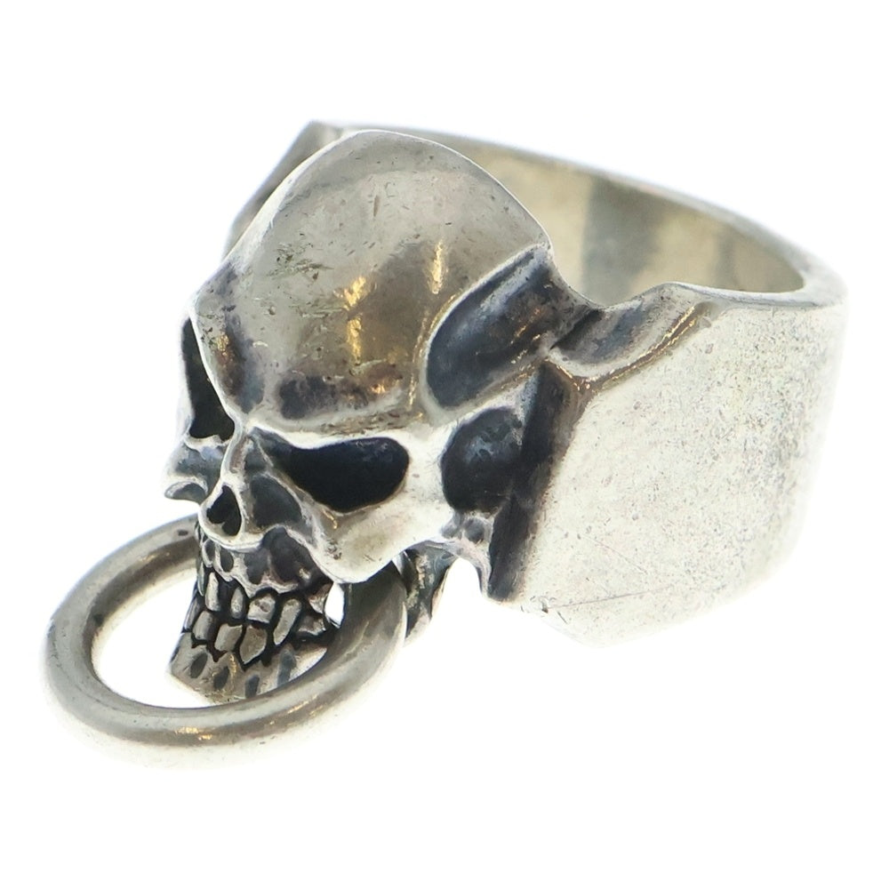 ROYAL ORDER(ロイヤルオーダー) SMALL SKULL w RING スモール スカルリング シルバー