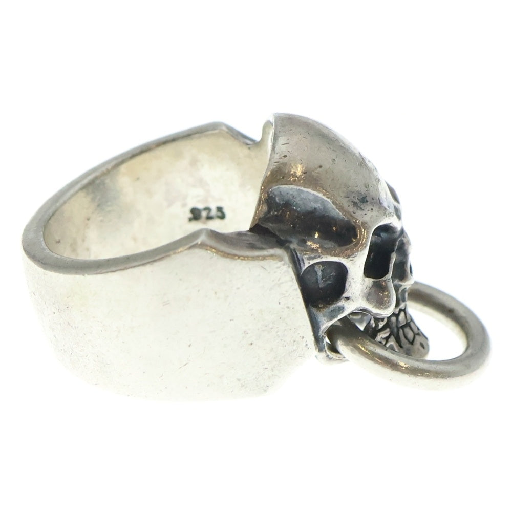 ROYAL ORDER(ロイヤルオーダー) SMALL SKULL w RING スモール スカルリング シルバー