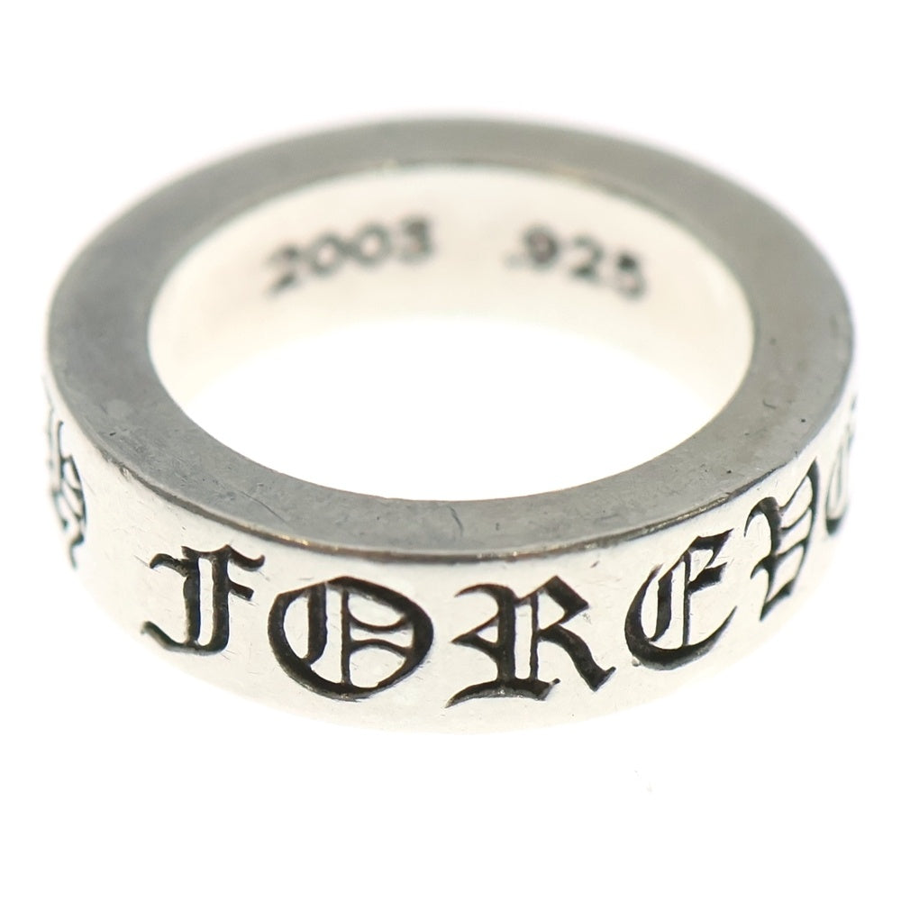 CHROME HEARTS(クロムハーツ) 6mm SPACER FOREVER 6mmスペーサーリング フォーエバーシルバーBCA337 レディース