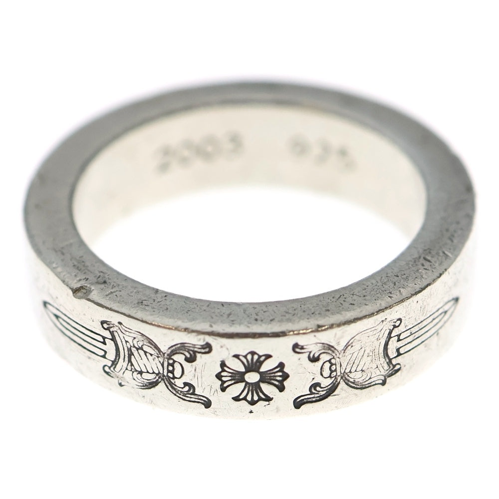 CHROME HEARTS(クロムハーツ) 6mm SPACER DAGGER 6mmスペーサーリング ダガー シルバーBCA335