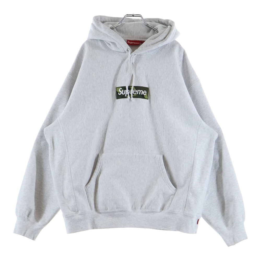 SUPREME(シュプリーム) 23AW Box Logo Hooded Sweatshirt Camo ボックスロゴ フーディーパーカー グレー