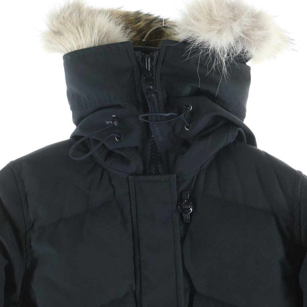 CANADA GOOSE(カナダグース) LORETTE PARKA ファーフーデッド ジップアップ ロレッタパーカー ダウンコート ネイビー レディース 2090LB