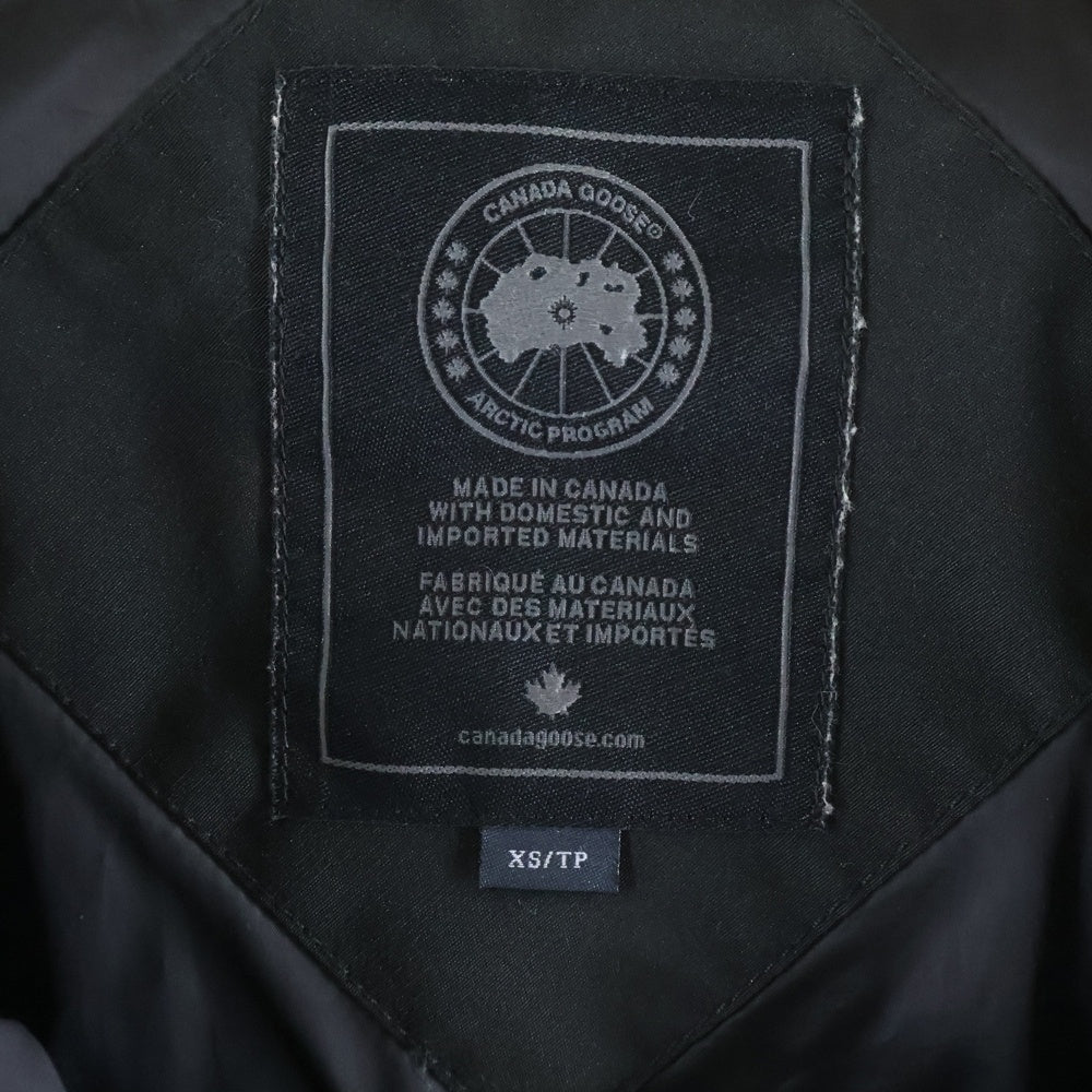 CANADA GOOSE(カナダグース) LORETTE PARKA ファーフーデッド ジップアップ ロレッタパーカー ダウンコート ネイビー レディース 2090LB