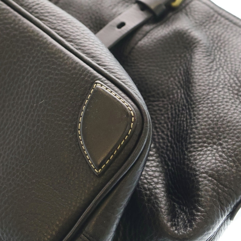 COLE HAAN(コール ハーン) Loralie Top Zip Tote GD金具 レザー トートバッグ ブラック レディース