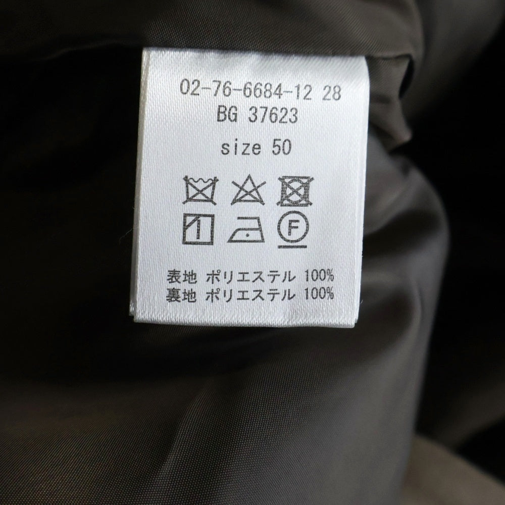 ATELIER SAB(アトリエサブ) ロング丈 ポリエステル トレンチコート ベージュ 02-76-6684-12 28