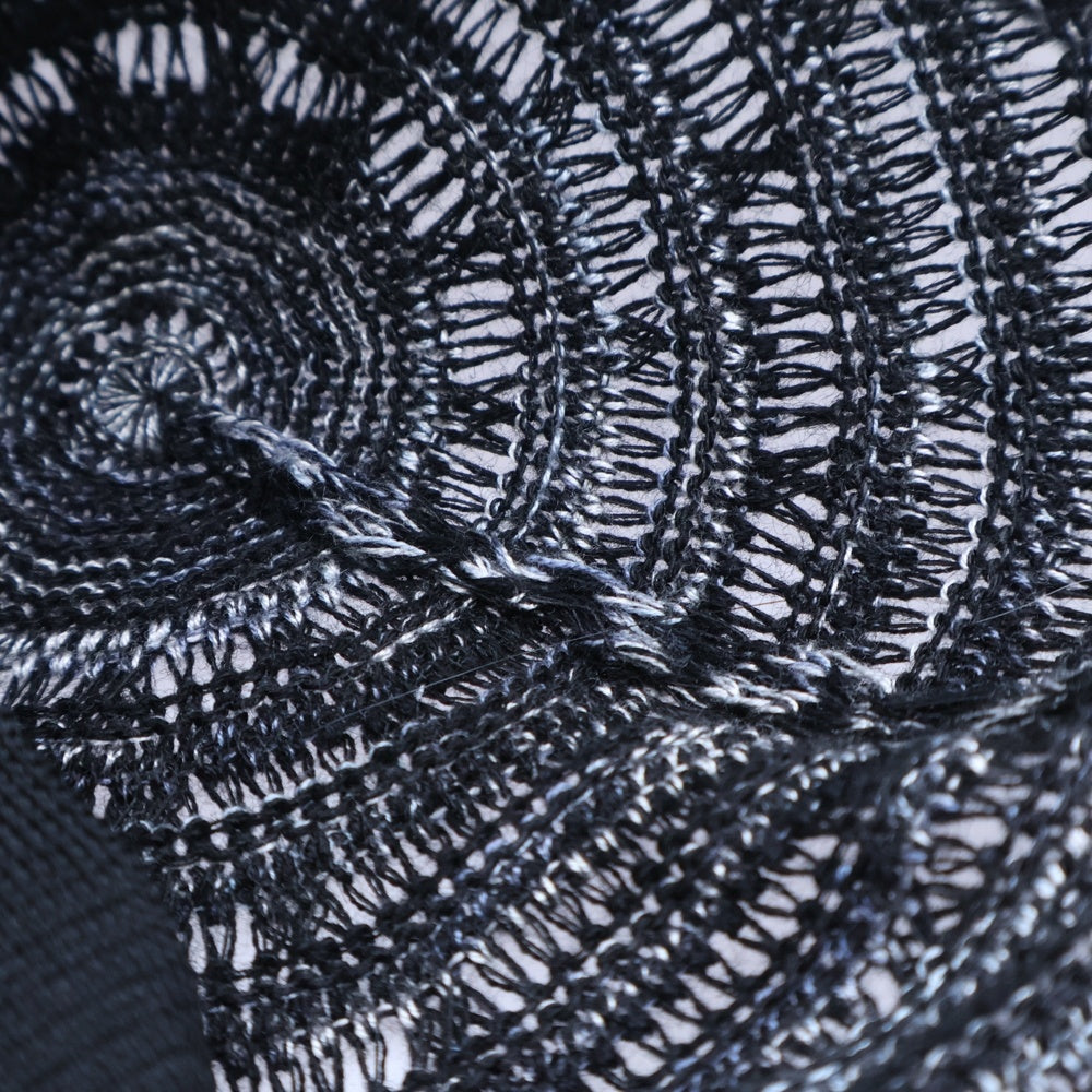 SUPREME(シュプリーム) 25SS Open Knit Crusher オープンニットクラッシャーハット ブラック