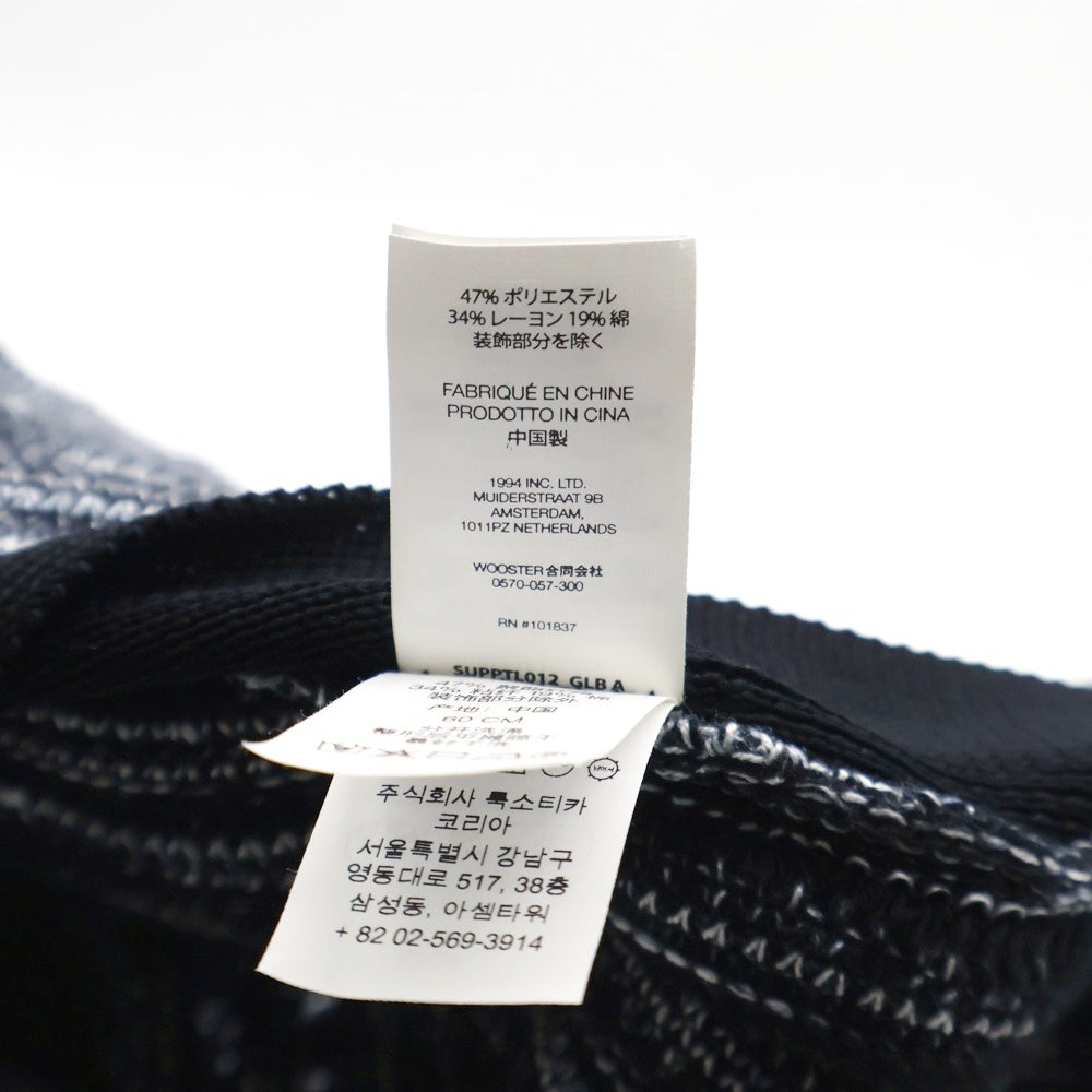 SUPREME(シュプリーム) 25SS Open Knit Crusher オープンニットクラッシャーハット ブラック