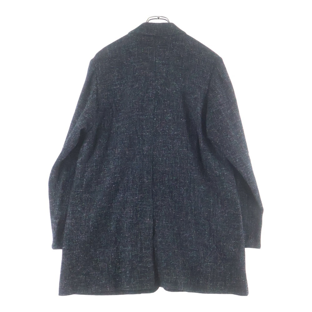 BED J.W. FORD(ベッドフォード) 2B ウール ロングジャケット ブラック
