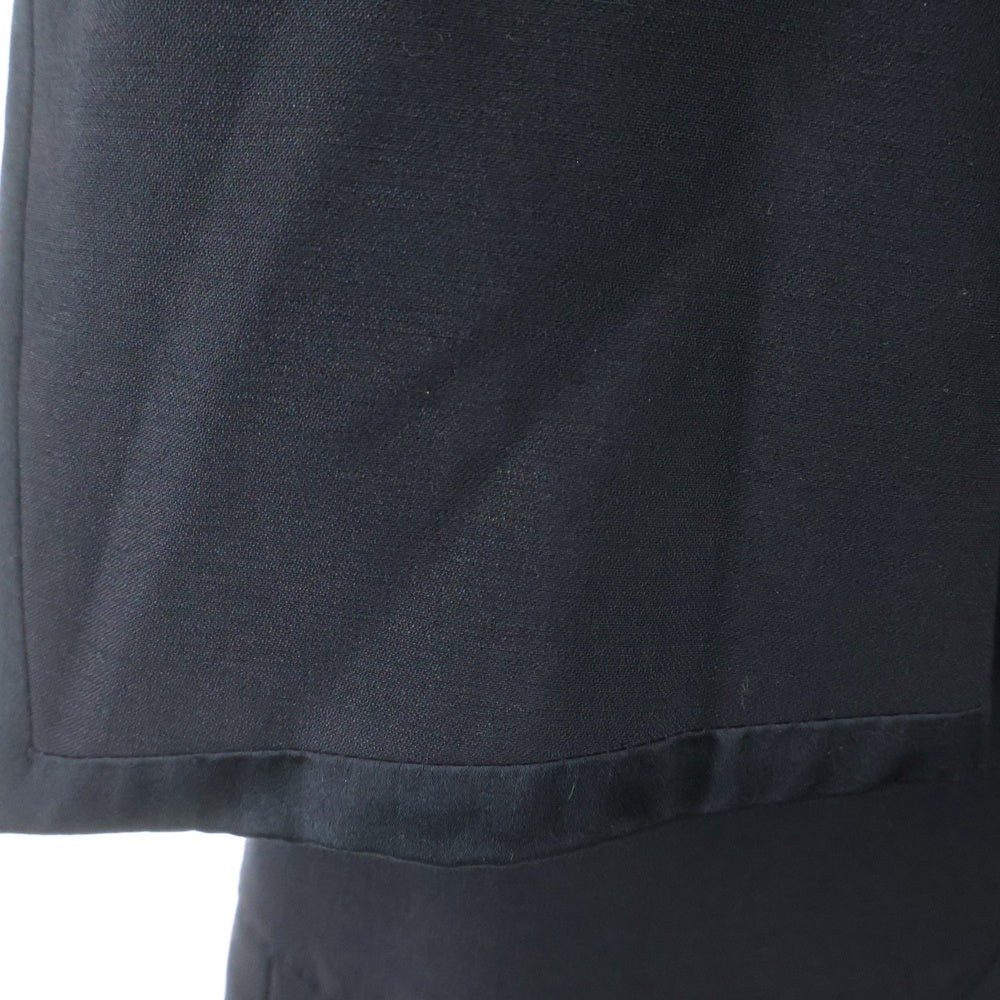 GUCCI(グッチ) Wool Mohair Satin Lapel Tuxedo Setup 121343 Z9020 ウール モヘア サテンラペル タキシードセットアップ ブラック