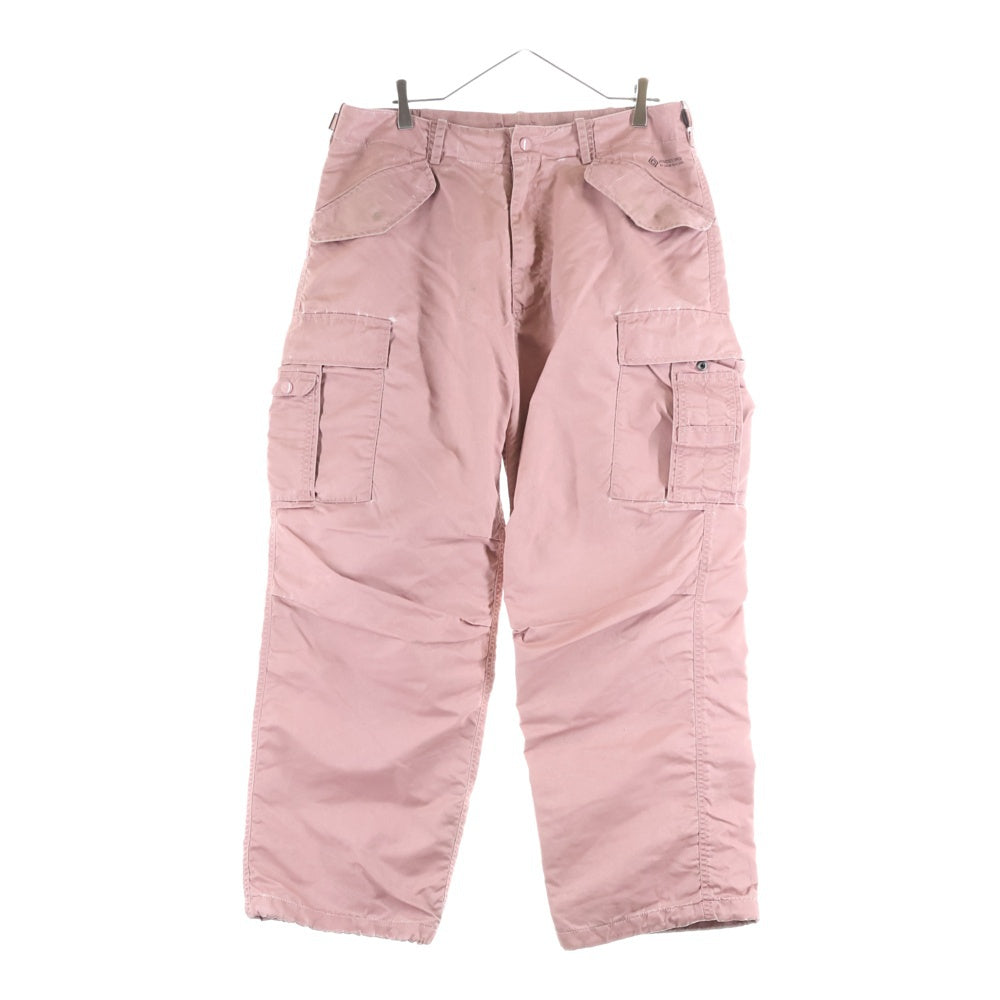 SUPREME(シュプリーム) 24AW Washed Flight Satin Cargo Pant ウォッシュド加工 フライト サテン カーゴパンツ ピンク