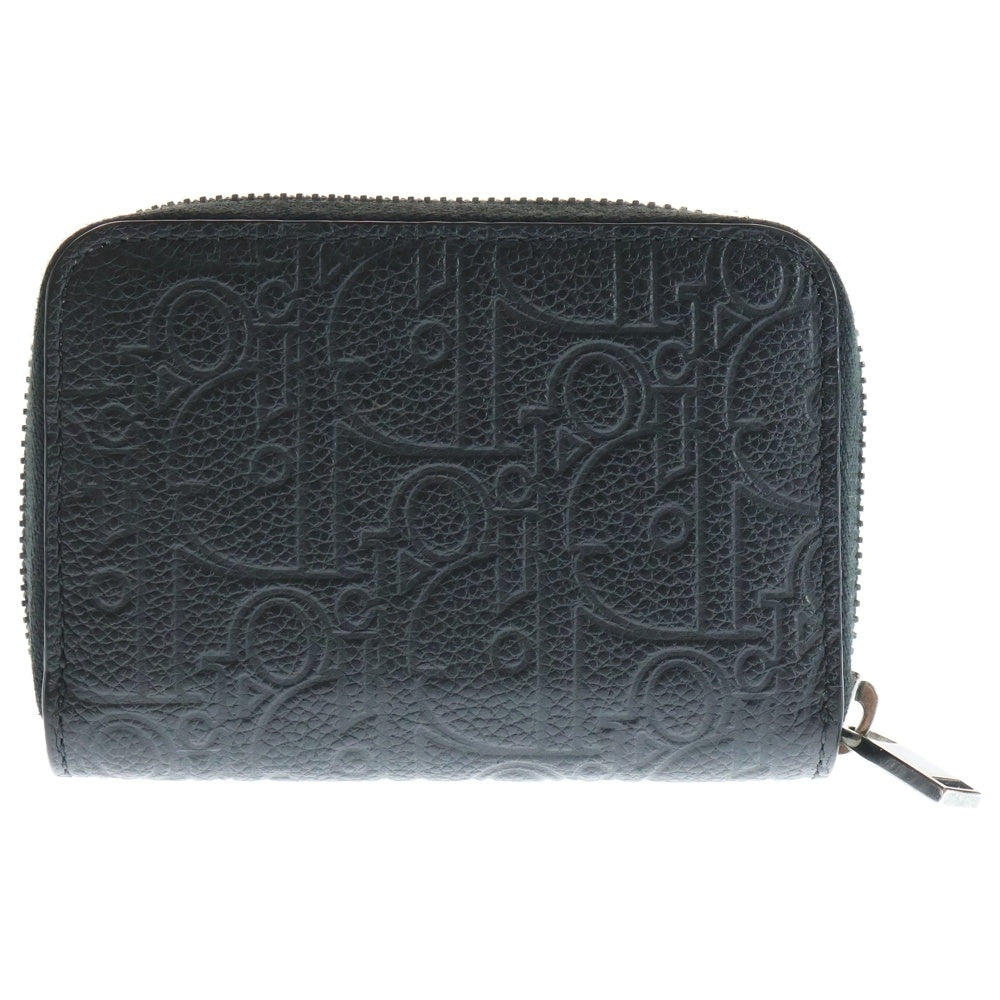 DIOR(ディオール) グラビティ レザージップ コインケース 財布 ブラック