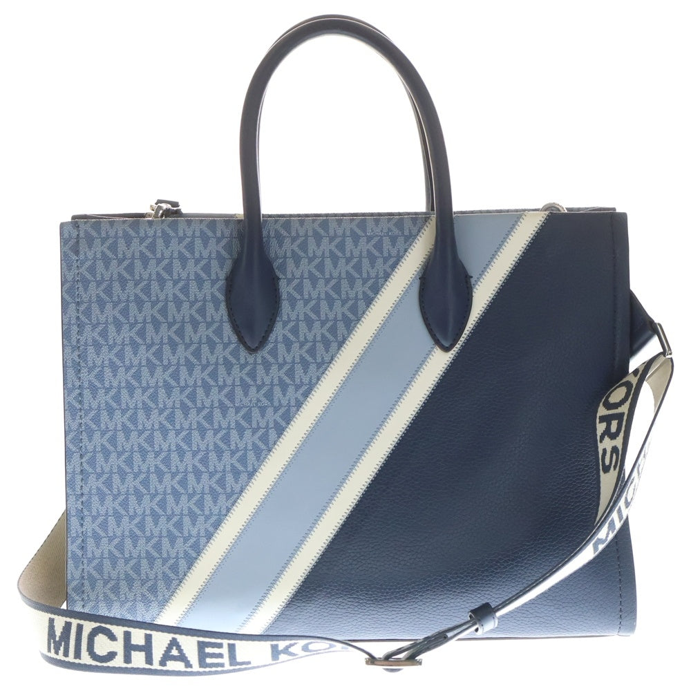MICHAEL KORS(マイケルコース) MIRELLA EW 2WAYトートバッグ ブルー/ネイビー 35R3S7ZT8L