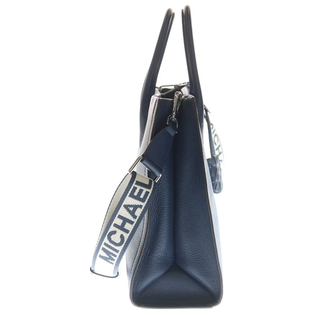 MICHAEL KORS(マイケルコース) MIRELLA EW 2WAYトートバッグ ブルー/ネイビー 35R3S7ZT8L