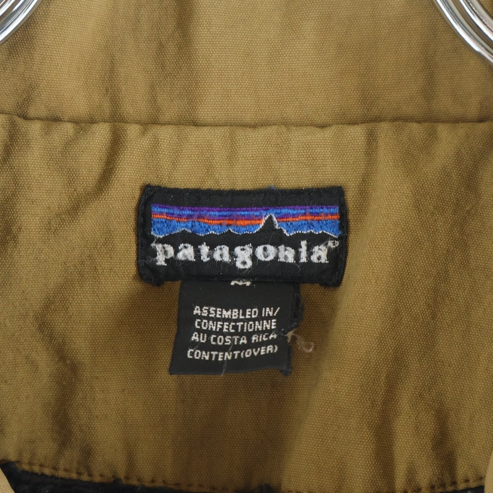 PATAGONIA(パタゴニア) 90s Work Range Coat ワークレンジコート 裏地フリース フロントボタン ジャケット ブラウン
