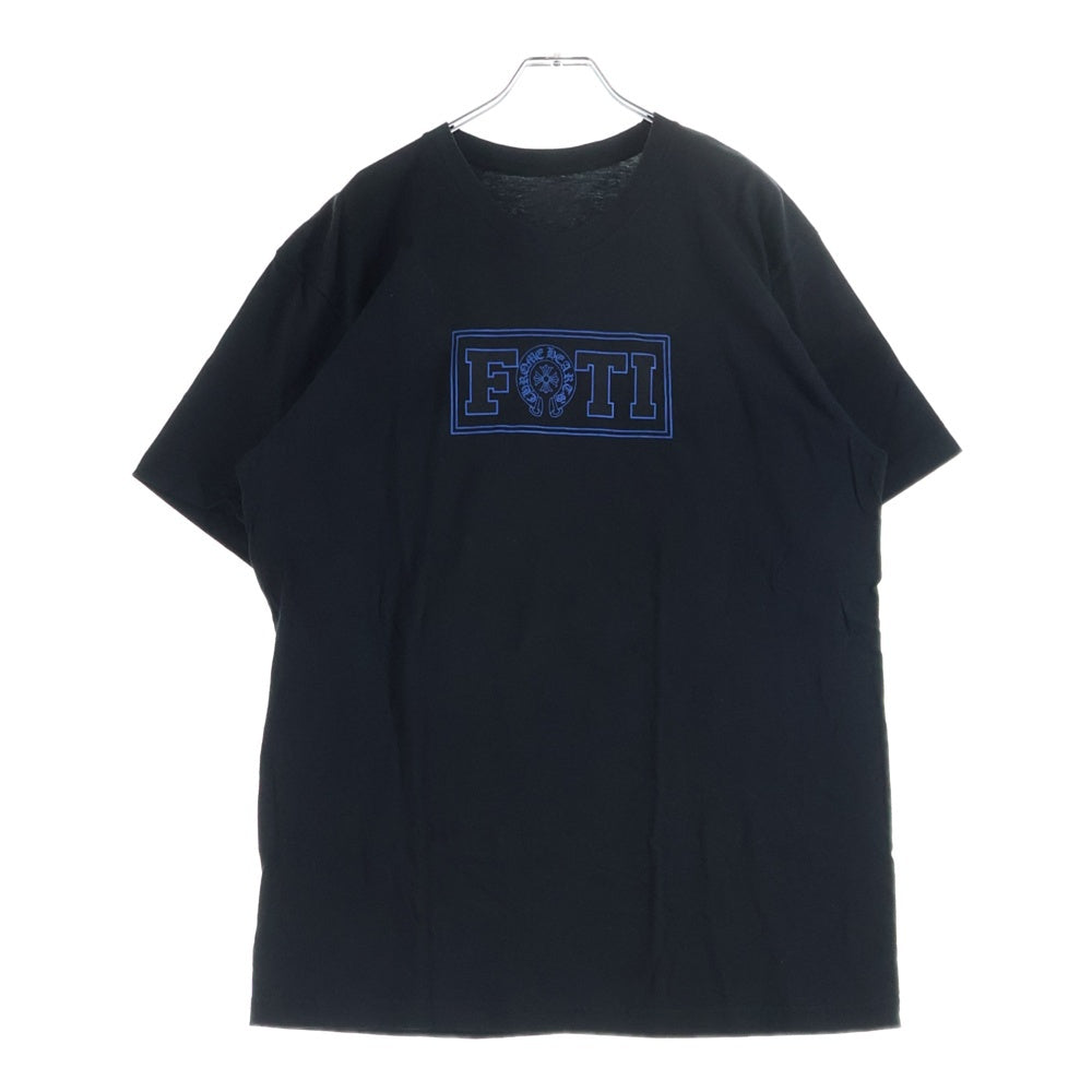 CHROME HEARTS(クロムハーツ) FOTI COOL フォティ クール フロントプリント半袖Tシャツ カットソー ブラック