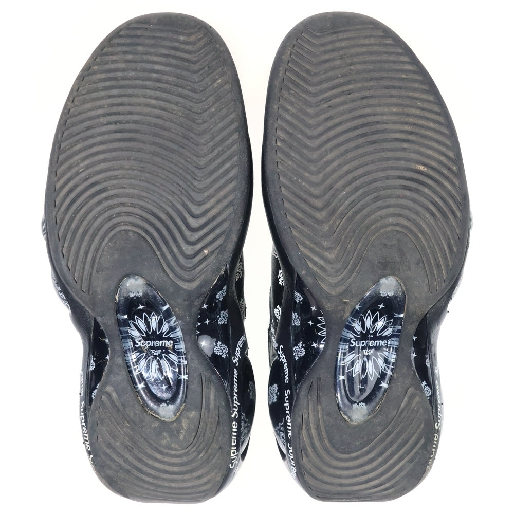 NIKE(ナイキ) 22SS×SUPREME AIR ZOOM FLIGHT 95 シュプリーム エアズーム フライト ハイカットスニーカー ブラック US9/27.0cm DJ8604-001