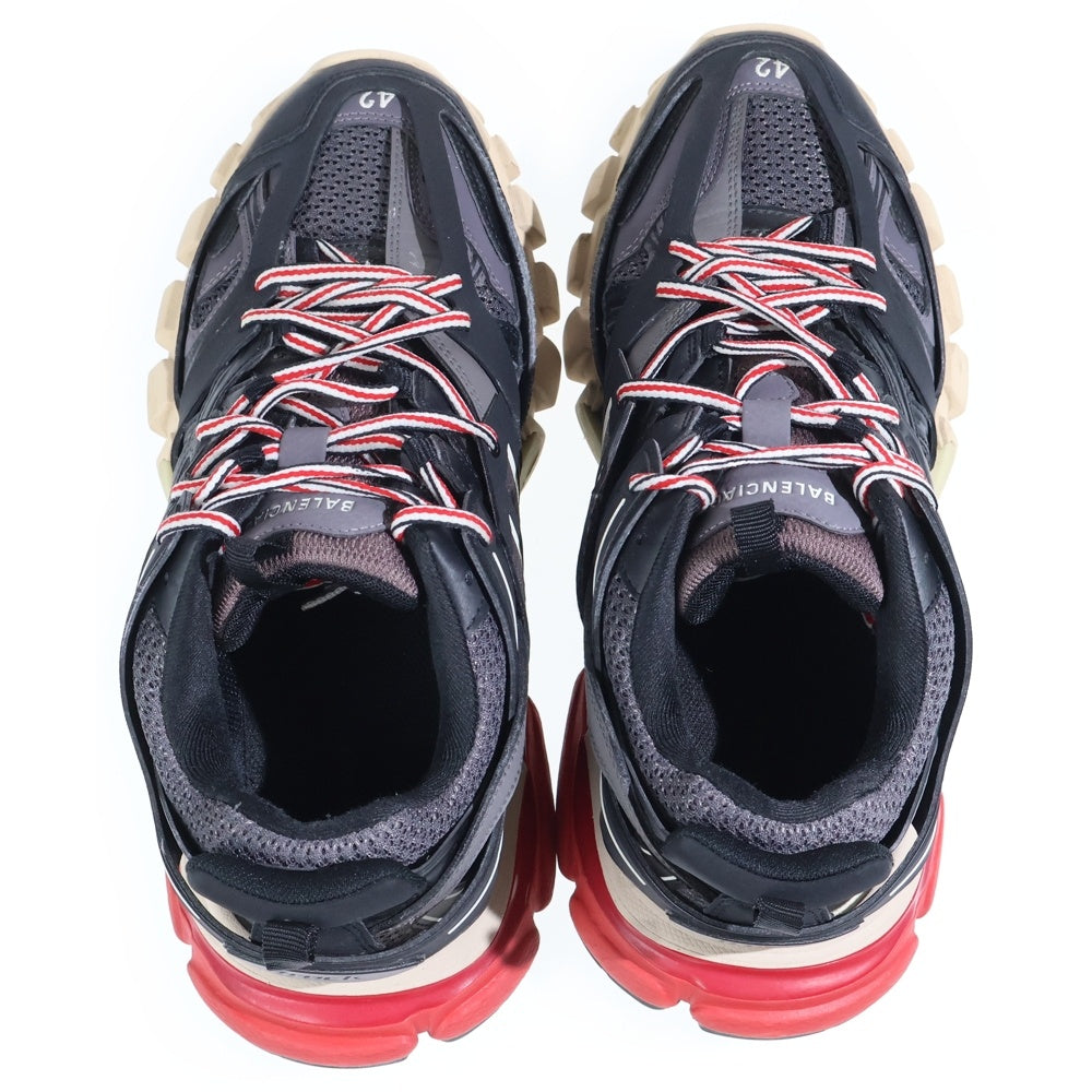 BALENCIAGA(バレンシアガ) TRACK TRAINERS トラック トレーナー ローカットスニーカー ブラック/レッド US9/27.5cm 542023