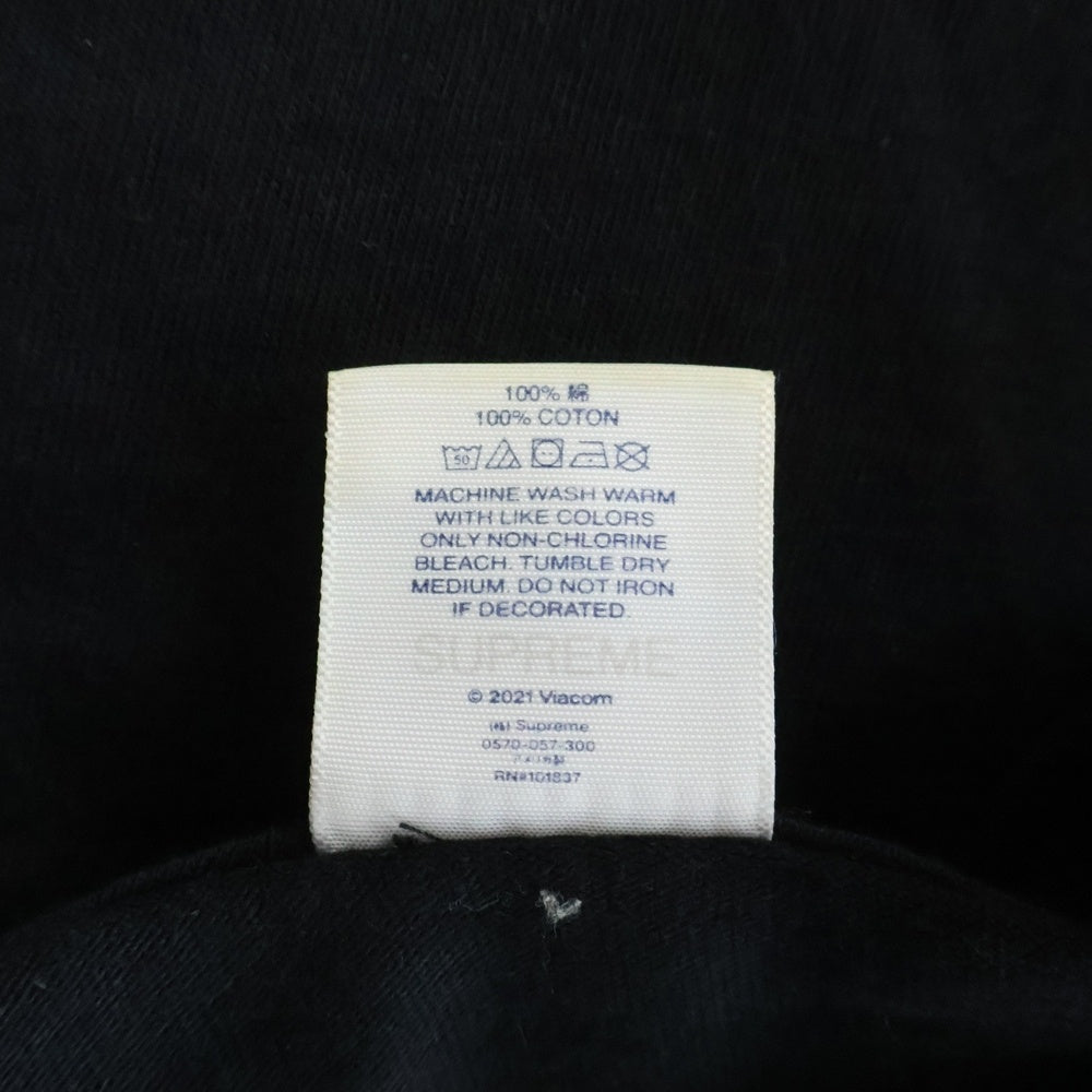 SUPREME(シュプリーム) 21SS Raphael Tee ラファエロ プリント クルーネック 半袖Tシャツ カットソー ブラック