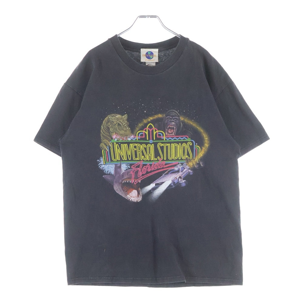VINTAGE(ヴィンテージ) 90S UNIVERSAL STUDIOS TEE ユニバーサル スタジオ 半袖Tシャツ カットソー ブラック