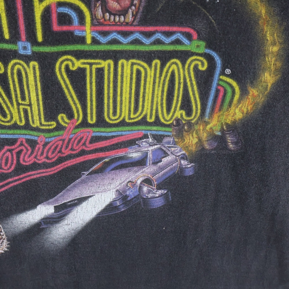 VINTAGE(ヴィンテージ) 90S UNIVERSAL STUDIOS TEE ユニバーサル スタジオ 半袖Tシャツ カットソー ブラック