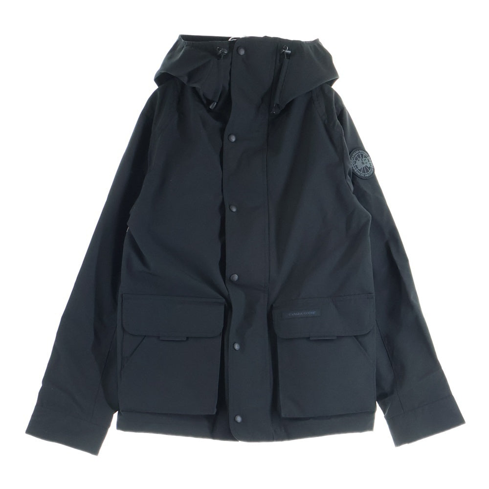 CANADA GOOSE(カナダグース) Lockeport Jacket Black Label ロックポート ジャケット ブラックレーベル ジップアップ ナイロンジャケット ブラック 2429MB